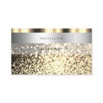 Luxury Silver and Gold Sparkling Glitter Shimmery