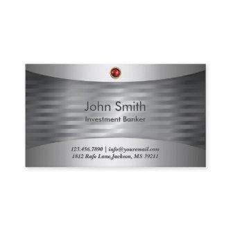 Luxury Steel Investment Banker