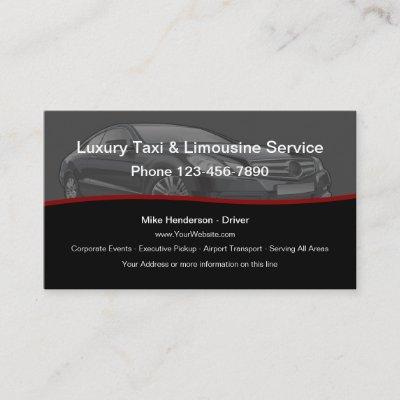 Luxury Taxi Limousine Car Service