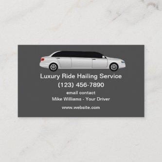 Luxury Uber Ride Hailing Service Driver