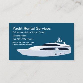 Luxury Yacht Rental Services