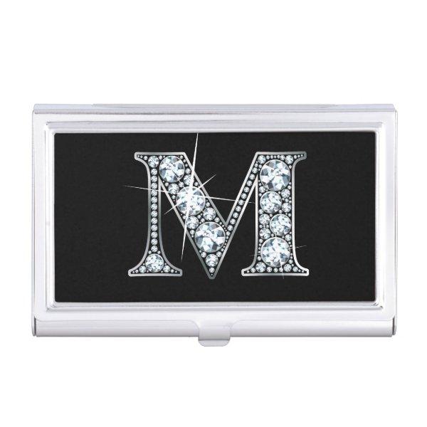 M Faux-"Diamond Bling"  Case
