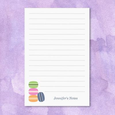 Macarons  post-it notes