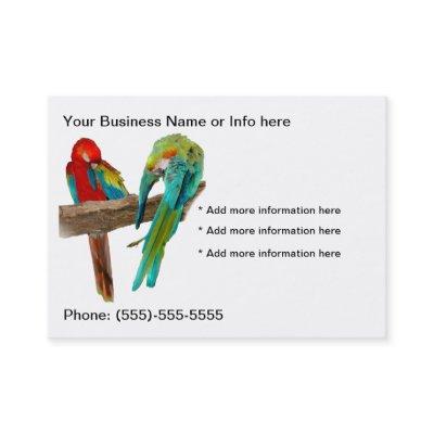 Macaw Parrots Birds