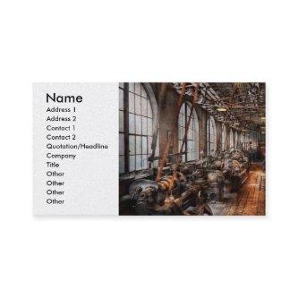 Machinist - A fully functioning machine shop