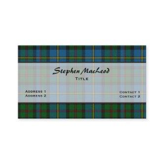 MacLeod Traditional Tartan Plaid Custom
