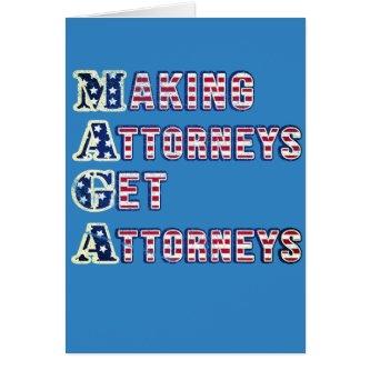 MAGA--Making Attorneys Get Attorneys, US Flag