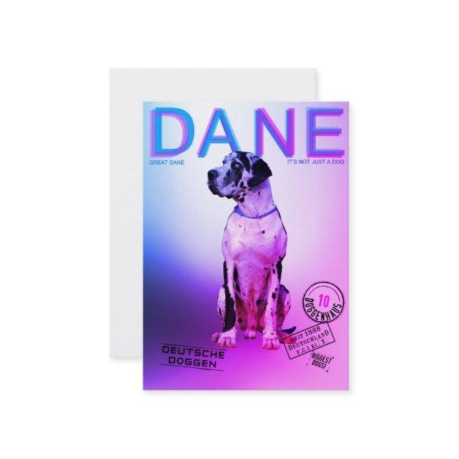 Magazine Style Great Dane