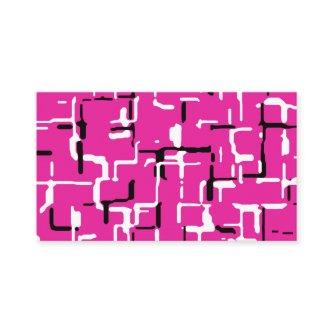 Magenta Purple Pink Black White Pattern