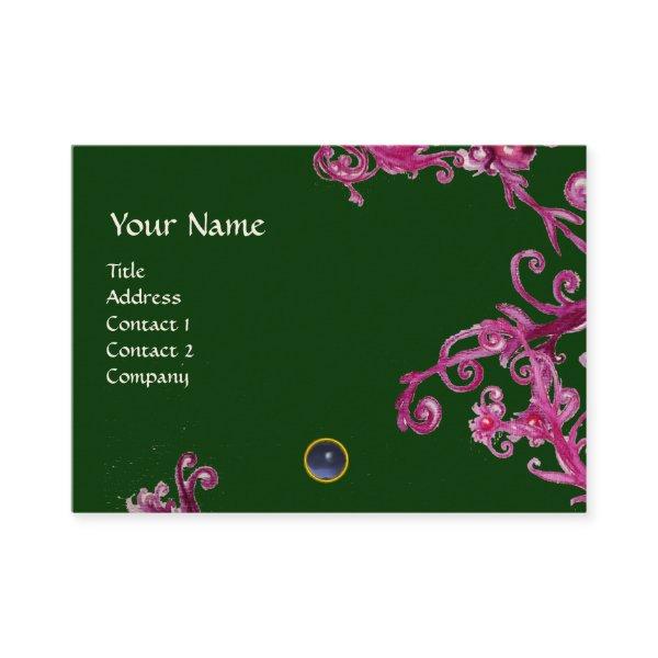 MAGIC BERRIES  MONOGRAM gem blue