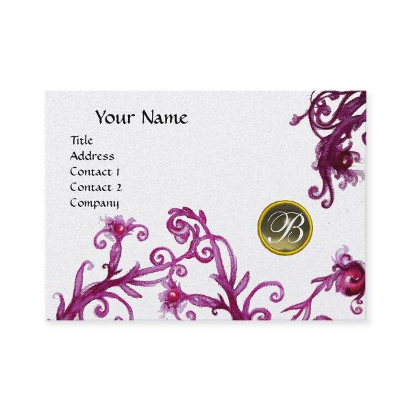 MAGIC BERRIES MONOGRAM, Grey Agate pearl