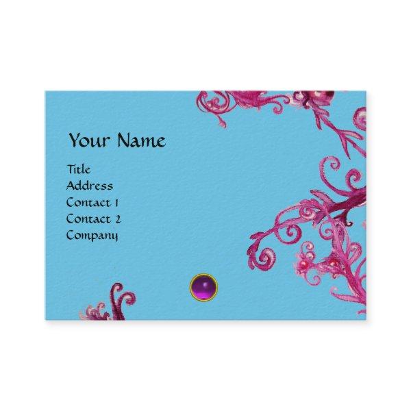 MAGIC BERRIES PURPLE AMETHYST GEM MONOGRAM