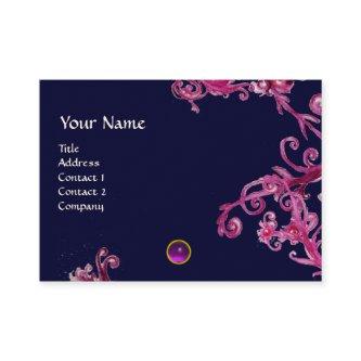MAGIC BERRIES PURPLE AMETHYST GEM MONOGRAM