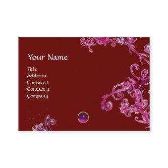 MAGIC BERRIES PURPLE AMETHYST GEM MONOGRAM