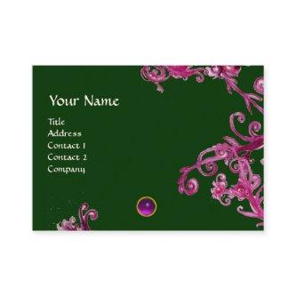 MAGIC BERRIES PURPLE AMETHYST GEM MONOGRAM