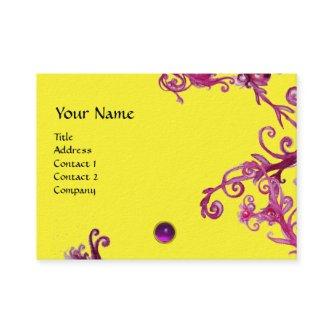 MAGIC BERRIES PURPLE AMETHYST GEM MONOGRAM