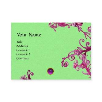 MAGIC BERRIES PURPLE AMETHYST GEM MONOGRAM