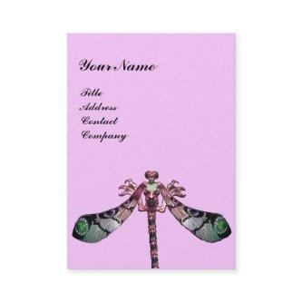 MAGIC DRAGONFLY ,green ,black pink gold metallic