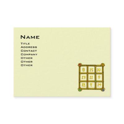 MAGIC SQUARE 33 ,Black and Ivory