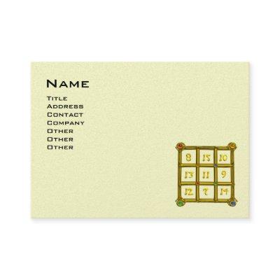 MAGIC SQUARE 33 ,Black and Pearl Paper