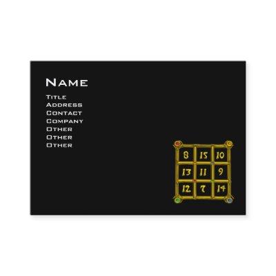 MAGIC SQUARE 33 , Black