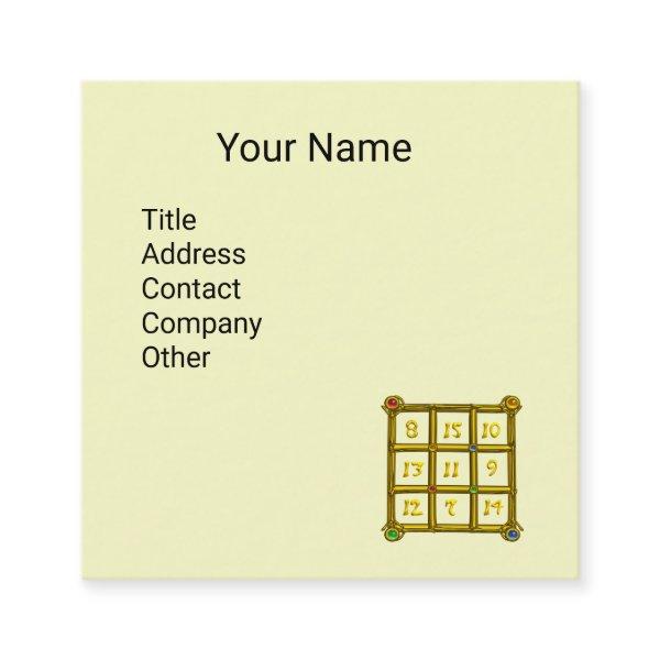 MAGIC SQUARE 33 , Black Ivory Square