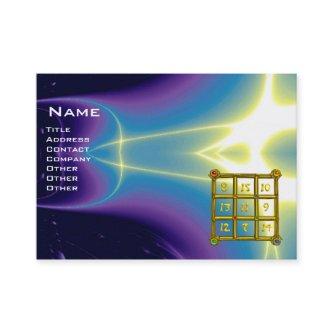 MAGIC SQUARE 33 , Blue Purple