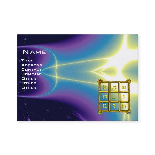MAGIC SQUARE 33 , Blue Purple