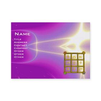 MAGIC SQUARE 33 , Pink ,Violet Purple