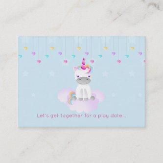 Magical Unicorn Calling Card
