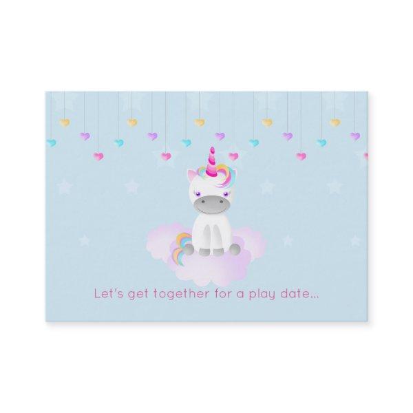 Magical Unicorn Calling Card