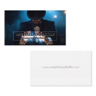 Magician Doing Mysterious Magic Trick