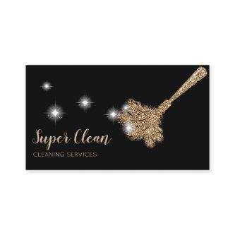 Maid Cleaning House Sparkling feather duster