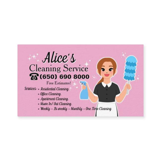 Maid Cleaning Service Housekeeping Janitor Lady
