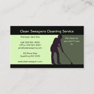 Maid, cleaning, sweeping