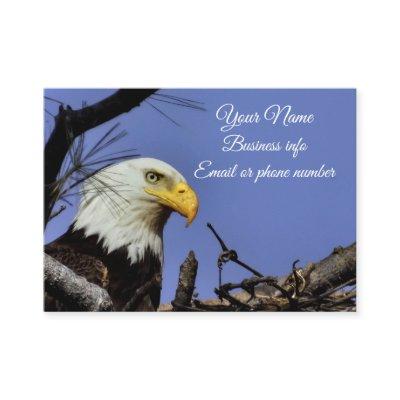 Majestic Bald Eagle Label