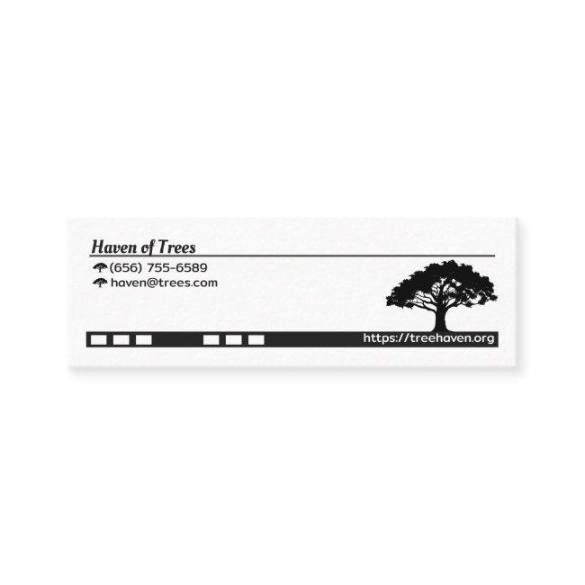 Majestic Oak: A Testament to Time and Nature Calling Card