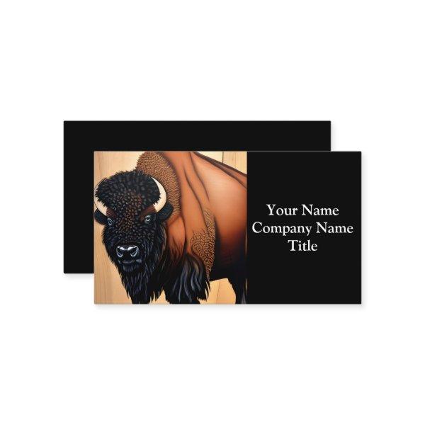 Majestic Prairie Bison - Wild And Free