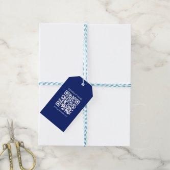 Make a QR code instantly | Modern simple design Gift Tags