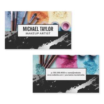 Make Up Brushes and Foundation | Black Marble