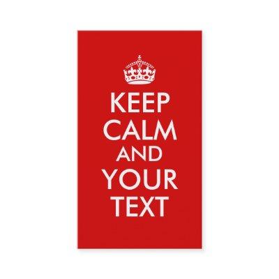 Make Your Own Keep Calm Saying Add Your Text