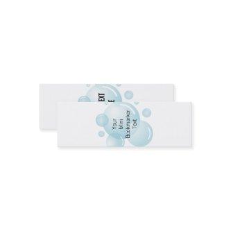 Make your own mini bookmarker card for book reader