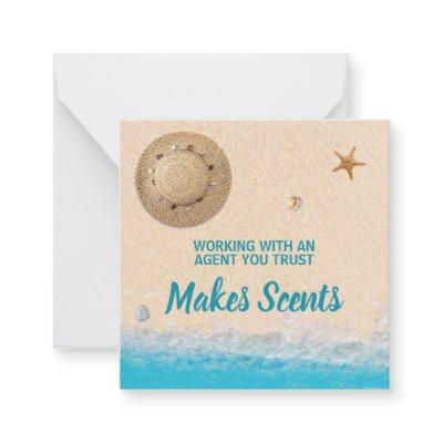 Makes Scents Real Estate Marketing Note Card