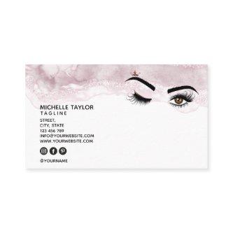 Makeup artist Beauty Salon Lash Extension wink eye
