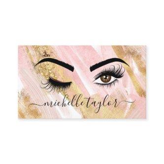 Makeup artist Beauty Salon Lash Extension wink eye