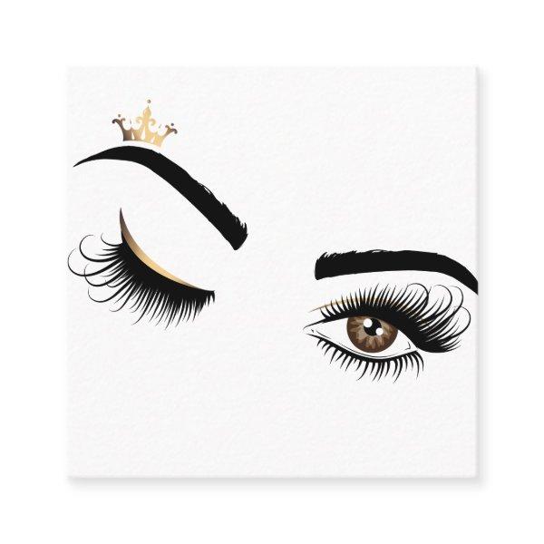 Makeup artist Beauty Salon Lash Extension wink eye Square