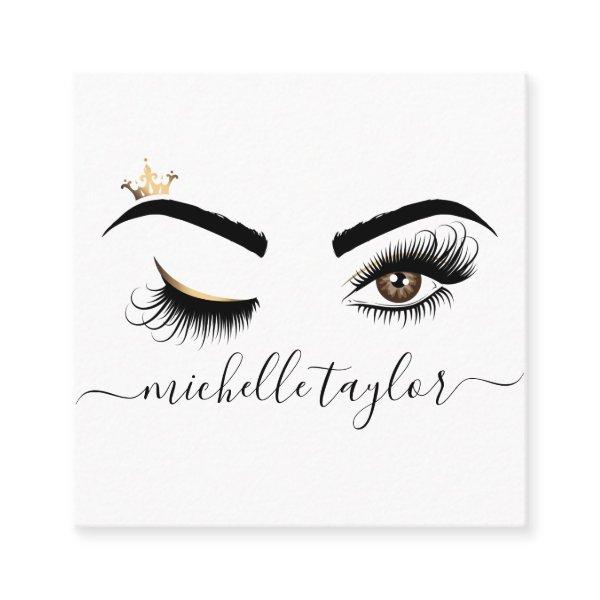 Makeup artist Beauty Salon Lash Extension wink eye Square