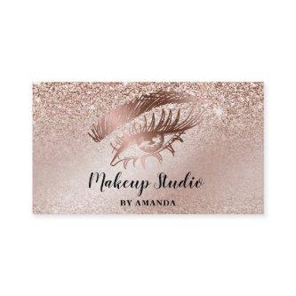 Makeup  Artist Brown Eyes Long Lashes