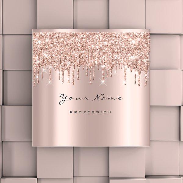 Makeup Artist Event Planner Glitter Spark Event Square