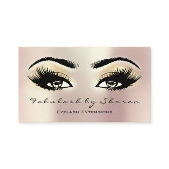 Makeup Artist Eyebrow Lash Extension Gold Champaig
